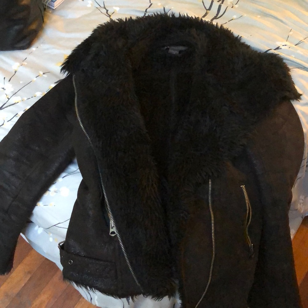 Armani exchange suede jacket